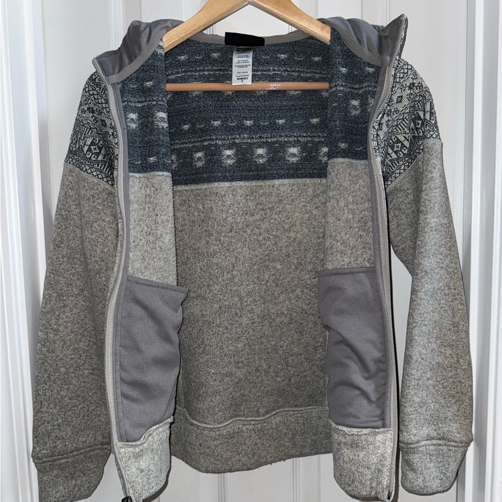 Patagonia Better Sweater Hoodie Full Zip Size S Aesthetic Grey Long Sleeve Warm - Picture 4 of 12